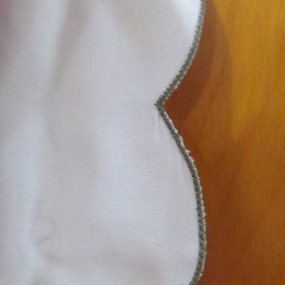 CHF Industries Curtains Pair of Tiers Embroidered Lily Flowers 58 x 36" NIP - Picture 16 of 16